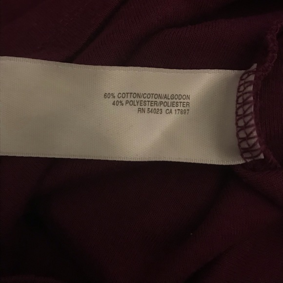 Purple V-Neck Long Sleeve - Picture 3 of 3